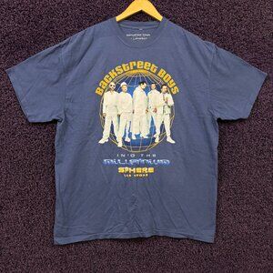Backstreet Boys Into the Millennium Sphere Show T-Shirt 2XL